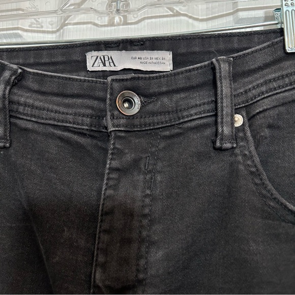Zara Slim Fit Black Jeans - Picture 8 of 12